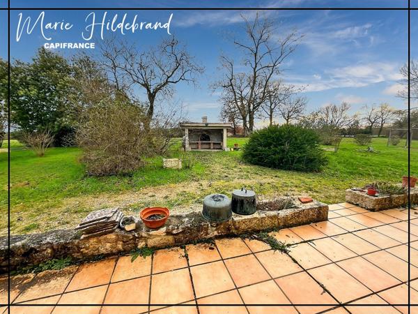 Maison en pierre familiale de 245m² - jardin de + de 1600m² - 4 chambres