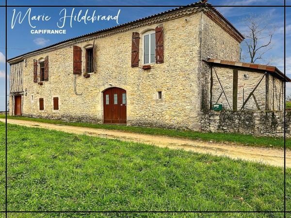 Maison en pierre familiale de 245m² - jardin de + de 1600m² - 4 chambres