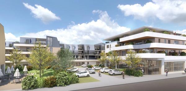 appartement T4 neuf à vendre BOIS GUILLAUME 76230, surface hab 145.24 m2 + 2 balcons 21 m2 + 2 parks