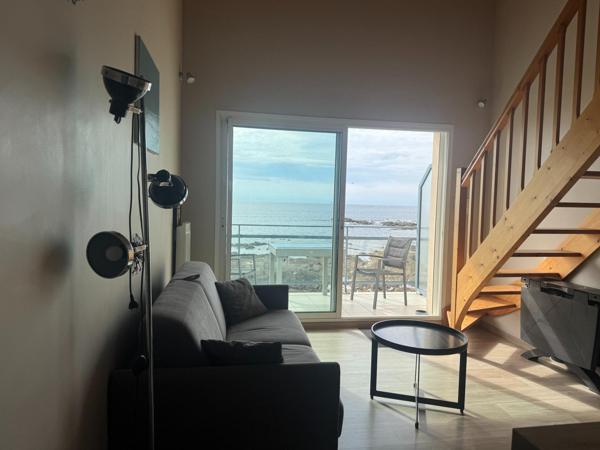 Vue mer panoramique, pied-à-terre idéal !