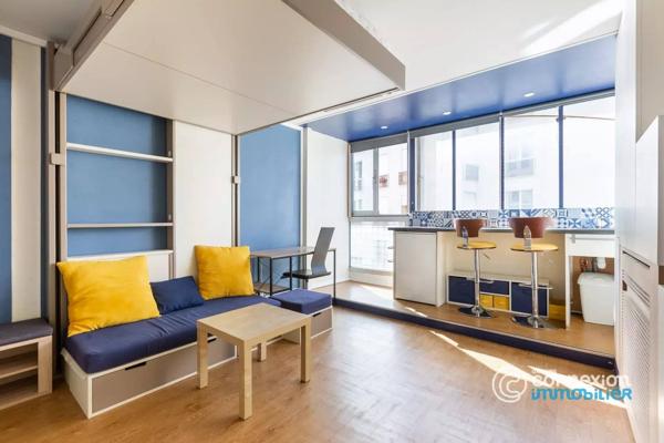 Studio parfait état, plein sud
