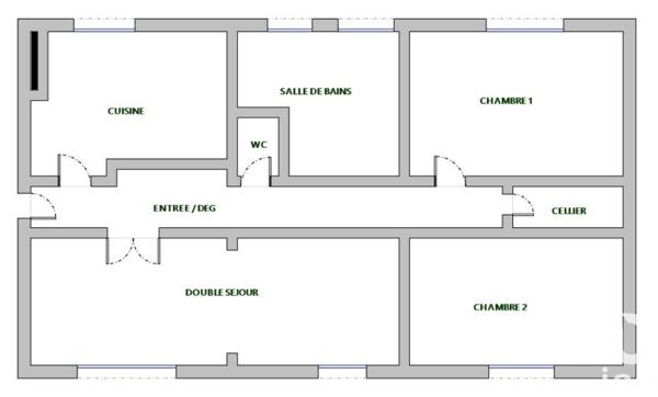 Appartement 4 pièces de 67 m² à Le Kremlin-Bicêtre (94270)