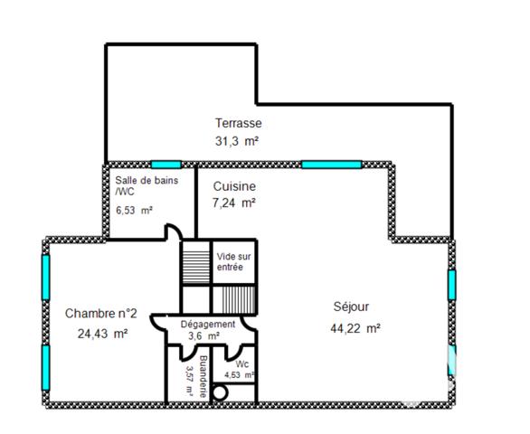 Appartement à vendre 4 pièces 121 m² La Garenne-Colombes