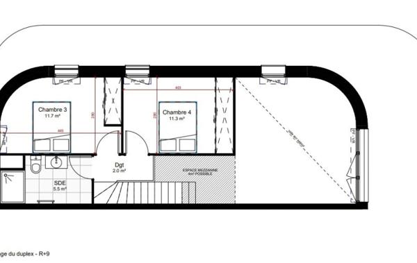 Vente Appartement P5 5P 97m² terrasse 38m² Vue Paris 1PK neuf Vitry-sur-seine   