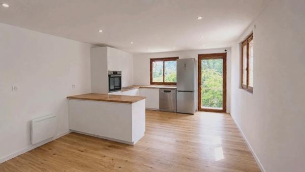 A VENDRE SAINT LAURENT(Haute-Savoie) appartement 4 pièces rénové