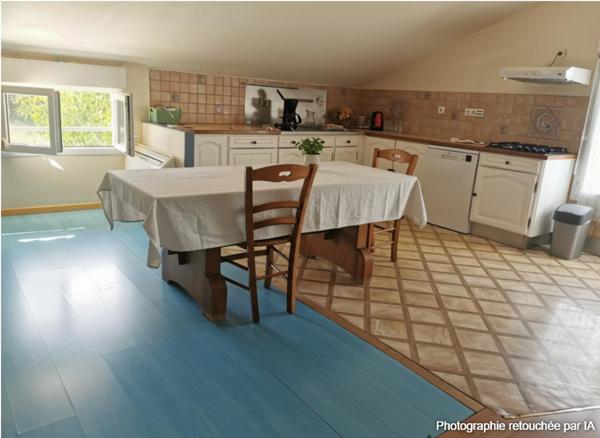 41170, locaux d'activité sur 500m2 avec grand appartement divisible