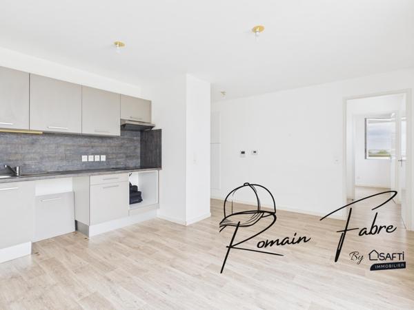 Appartement T2, résidence de 2016, très lumineux avec garage