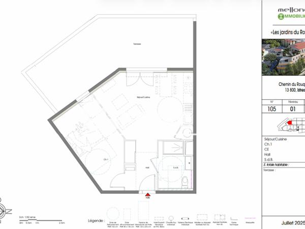 Location Appartement 2 pièces 43.98 m² - Istres 13800
