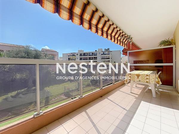 GOLFE-JUAN - 2P - 46m2 - TERRASSE - GARAGE - SUD - Proche mer - Calme