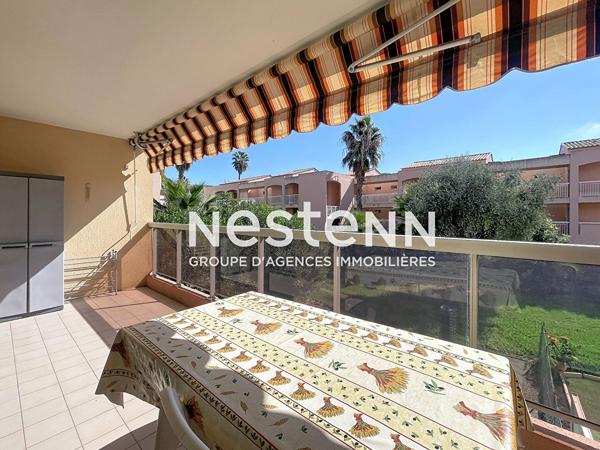 GOLFE-JUAN - 2P - 46m2 - TERRASSE - GARAGE - SUD - Proche mer - Calme