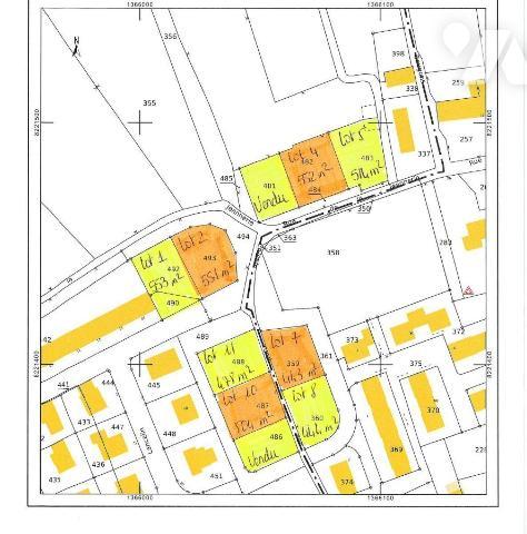 A GOUVILLE SUR MER, Lot 5
nouveau lotissement de 10 parcelles viabilisées, dans le centre de l...