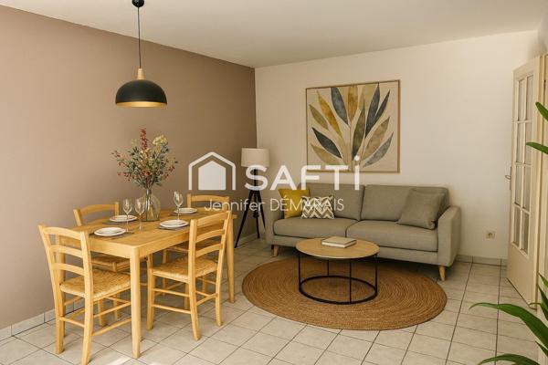 APPARTEMENT T2 RDC AVEC JARDIN AUSSONNE