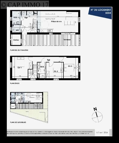 Maison de 92,3 m² en vente à AXE LA ROCHELLE - NIORT