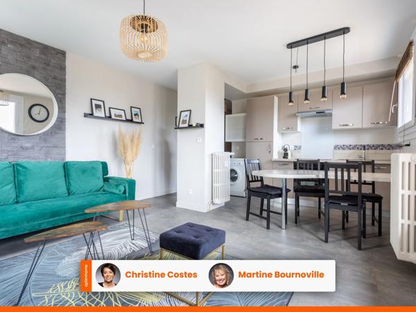 CHAMALIERES : T2 LUMINEUX AVEC BALCON ET VUE DEGAGEE