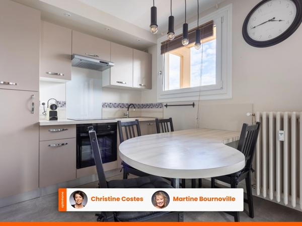 CHAMALIERES : T2 LUMINEUX AVEC BALCON ET VUE DEGAGEE