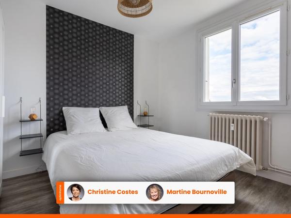 CHAMALIERES : T2 LUMINEUX AVEC BALCON ET VUE DEGAGEE