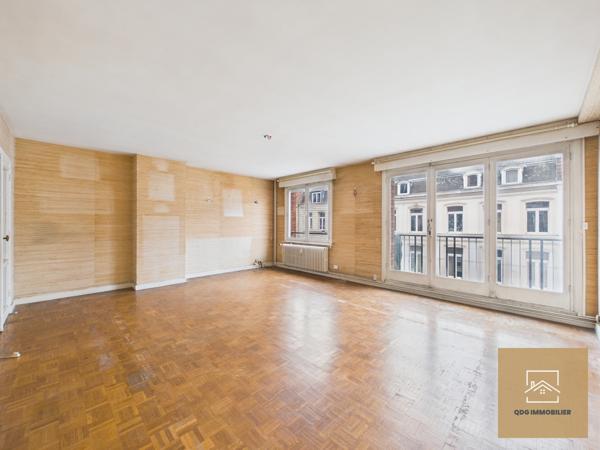 Lille (59000) Lille – secteur Cormontaigne - T4 - 115m2 - Garage - Balcon