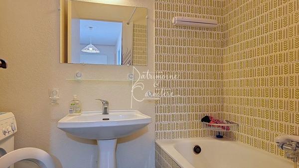 Appartement T2 traversant avec balcon