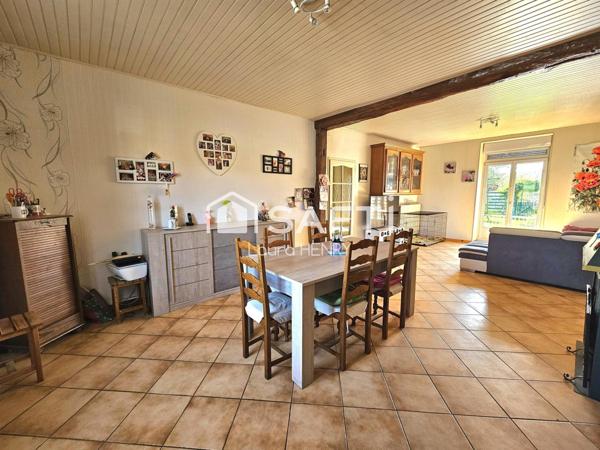 Maison de 3 chambres avec garage et jardin