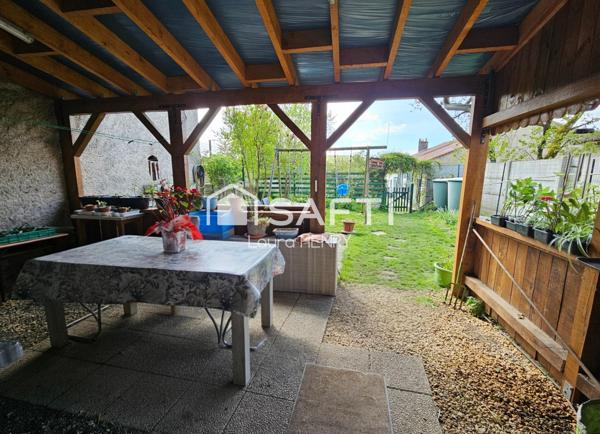Maison de 3 chambres avec garage et jardin