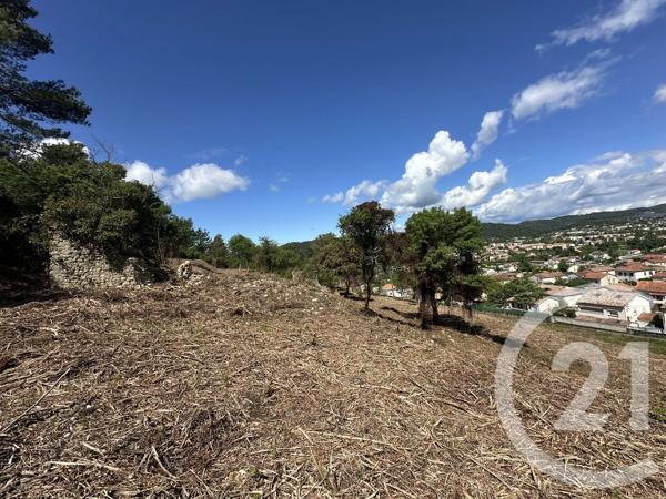 Terrain à vendre  3656 m 2   ALES  - 30