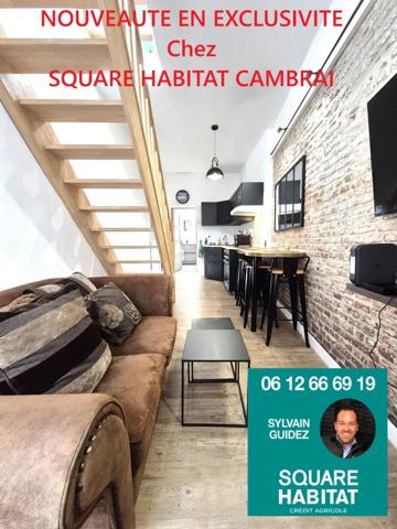 Maison à vendre 4 pièces 45m² Cambrai (59400)