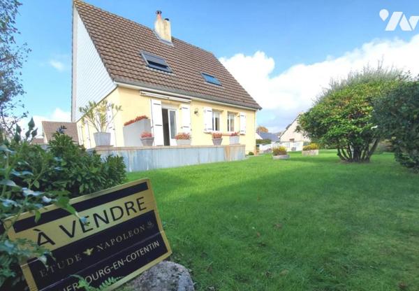 1310N - TOURLAVILLE, maison avec autonomie de plain pied, bien entretenue dans quartier calme et pro