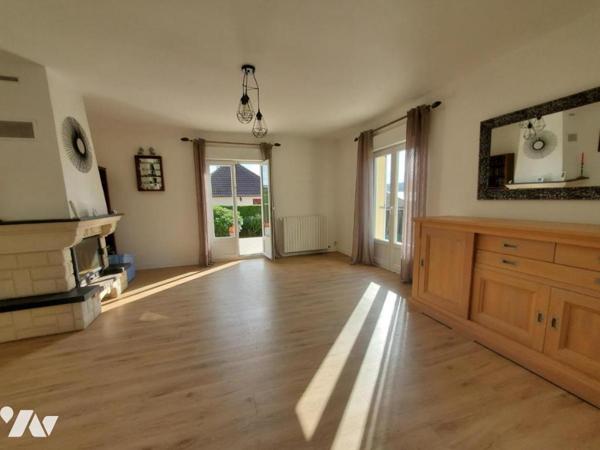 1310N - TOURLAVILLE, maison avec autonomie de plain pied, bien entretenue dans quartier calme et pro