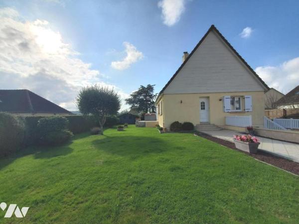 1310N - TOURLAVILLE, maison avec autonomie de plain pied, bien entretenue dans quartier calme et pro