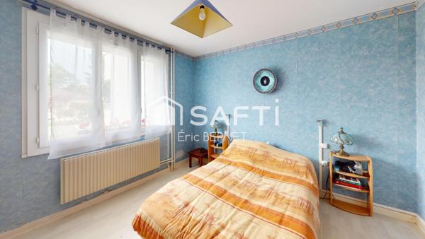 Grand T3 avec cave et parking