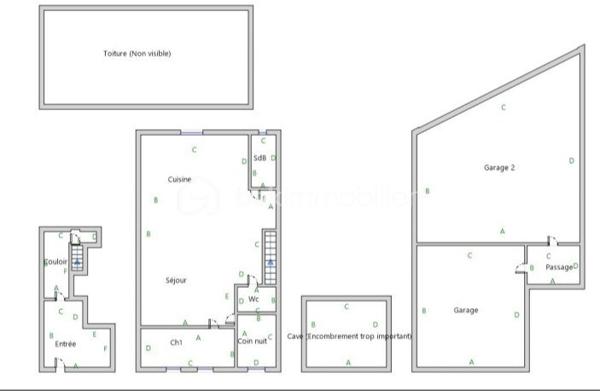 Maison de ville de 310 m²