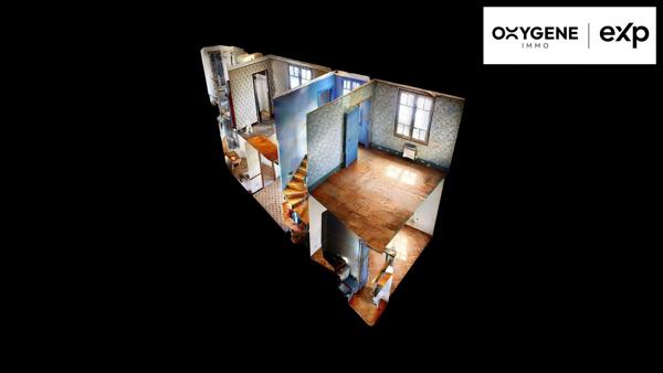 A VENDRE – MAISON 3 FACES AVEC GARAGE – POMAS (11) – 45 000 €