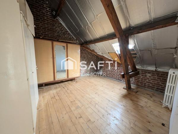MAISON, GARAGE, DEPENDANCES, TERRASSE ET JARDIN