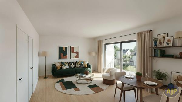 Appartement à vendre Challans - 3 pièces, 60m² avec 2 chambre(s) à 262 000€ - AJP Immobilier Challans