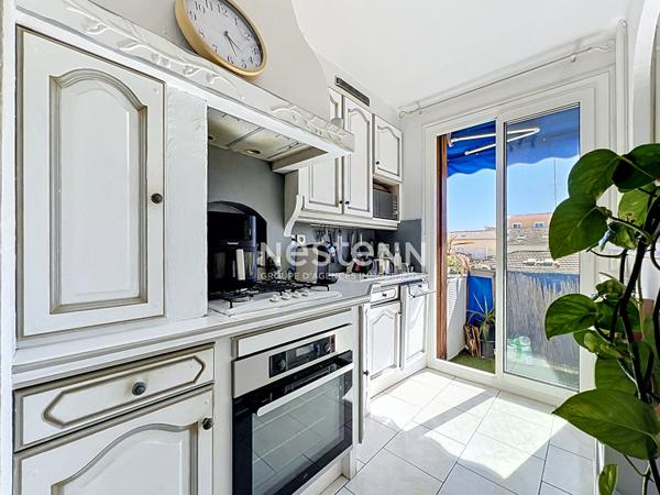 Golfe Juan - 4P - 72m² - Balcon - Sud-Ouest - Cave - Proche mer