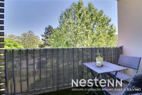 Saint-Priest Centre Ville, Appartement T4, 2 chambres, 100m², double balcon, stationnement et cave