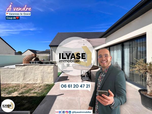 Varennes-le-Grand (71240) 8 PIÈCES 209 M² 758 M² MAISON 209 M² + 30 M² DE DÉPENDANCE | 5 CH | PISCINE