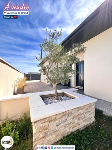 Varennes-le-Grand (71240) 8 PIÈCES 209 M² 758 M² MAISON 209 M² + 30 M² DE DÉPENDANCE | 5 CH | PISCINE