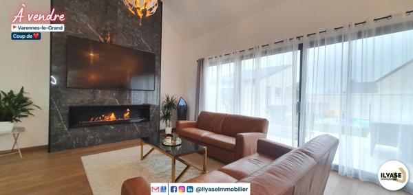 Varennes-le-Grand (71240) 8 PIÈCES 209 M² 758 M² MAISON 209 M² + 30 M² DE DÉPENDANCE | 5 CH | PISCINE