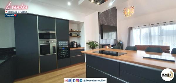 Varennes-le-Grand (71240) 8 PIÈCES 209 M² 758 M² MAISON 209 M² + 30 M² DE DÉPENDANCE | 5 CH | PISCINE