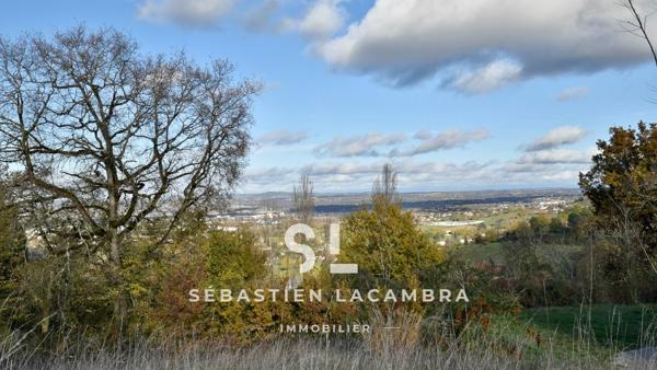Puygouzon (81990) Terrain à vendre - Puygouzon - Vue dominante sur Albi