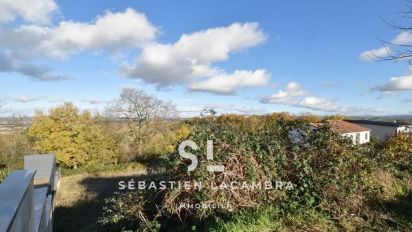 Puygouzon (81990) Terrain à vendre - Puygouzon - Vue dominante sur Albi