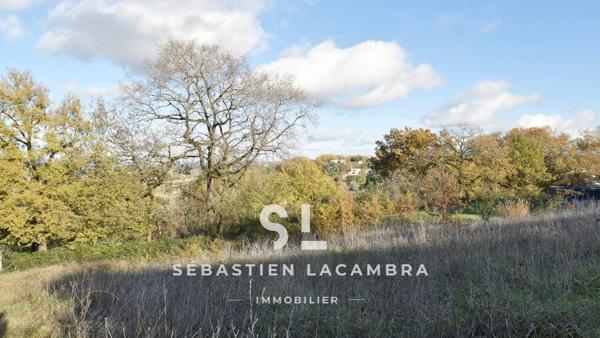 Puygouzon (81990) Terrain à vendre - Puygouzon - Vue dominante sur Albi