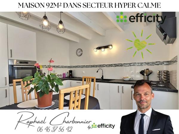 Maison 5 pièces - 92 m² Exclusivité efficity