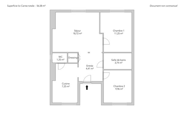 Appartement Paris 16e - PASSY / LA MUETTE