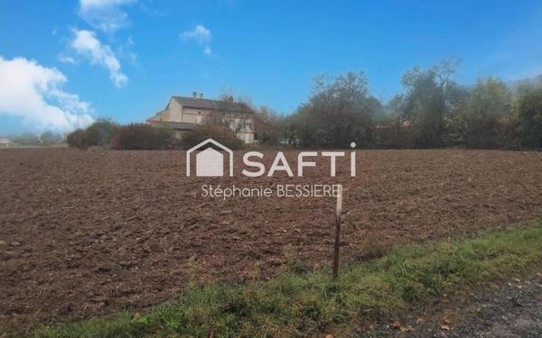 Magnifique terrain de 1738m²