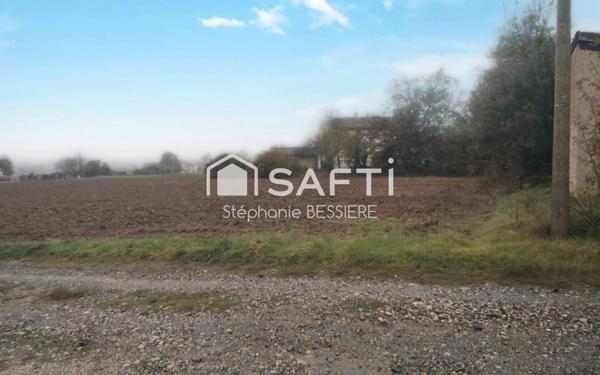 Magnifique terrain de 1738m²