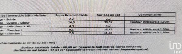 Appartement à vendre 3 pièces 63 m² Metz