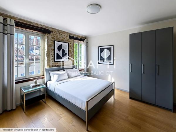 Appartement 4P rénové en cœur de ville