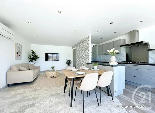Appartement F3 à vendre  3 pièces - 71 m 2   ANTIBES  - 06
